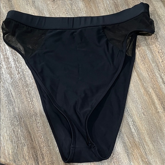 Midnight Ride High Waist Bottom in Black - Picture 2 of 8